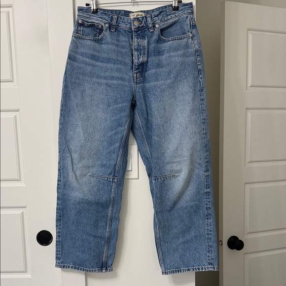 Madewell The Curvy Darted Barrel Leg Jean - Picture 2 of 5